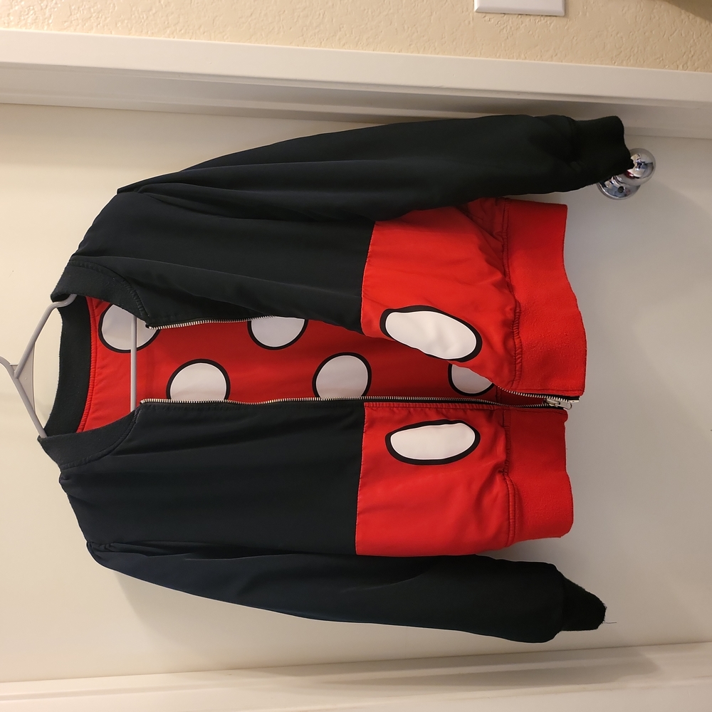 Womens mickey/minnies bomber jacket